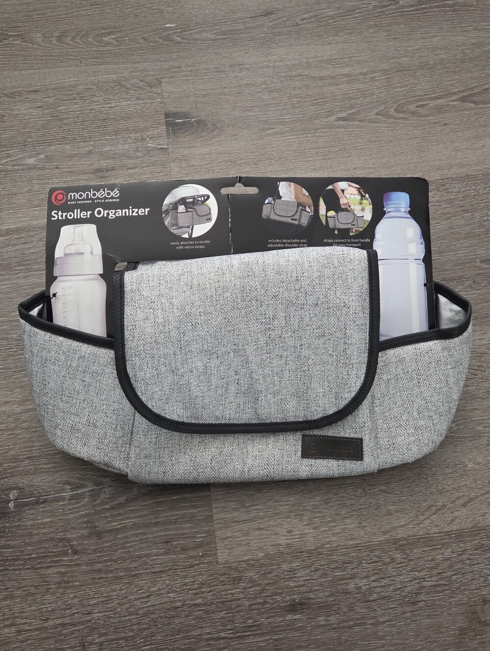 Monbebe Stroller Organizer, Soho, Toddler, Unisex